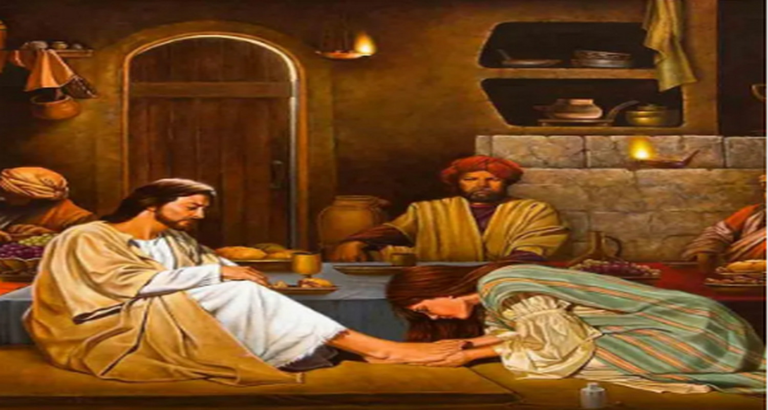 "Mary took a pound of ointment...and anointed Jesus’ feet" (John 12:3)