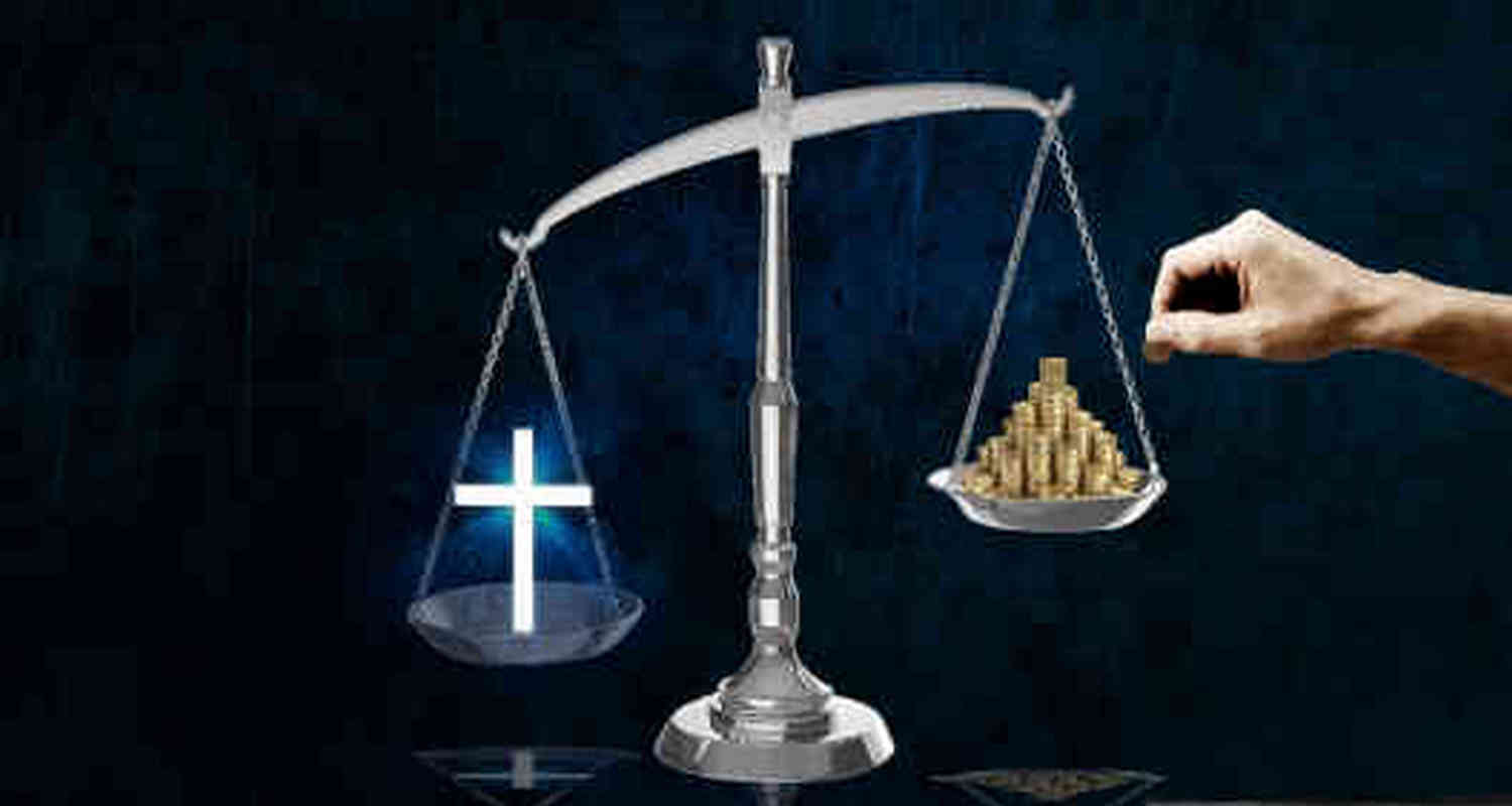 No one can serve two masters.